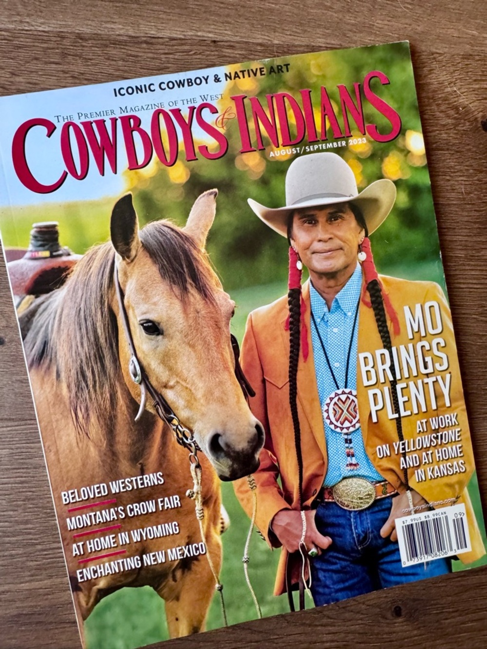 Cowboy & Indians Magazine - August/Sept 2023 - Mo Brings Plenty
